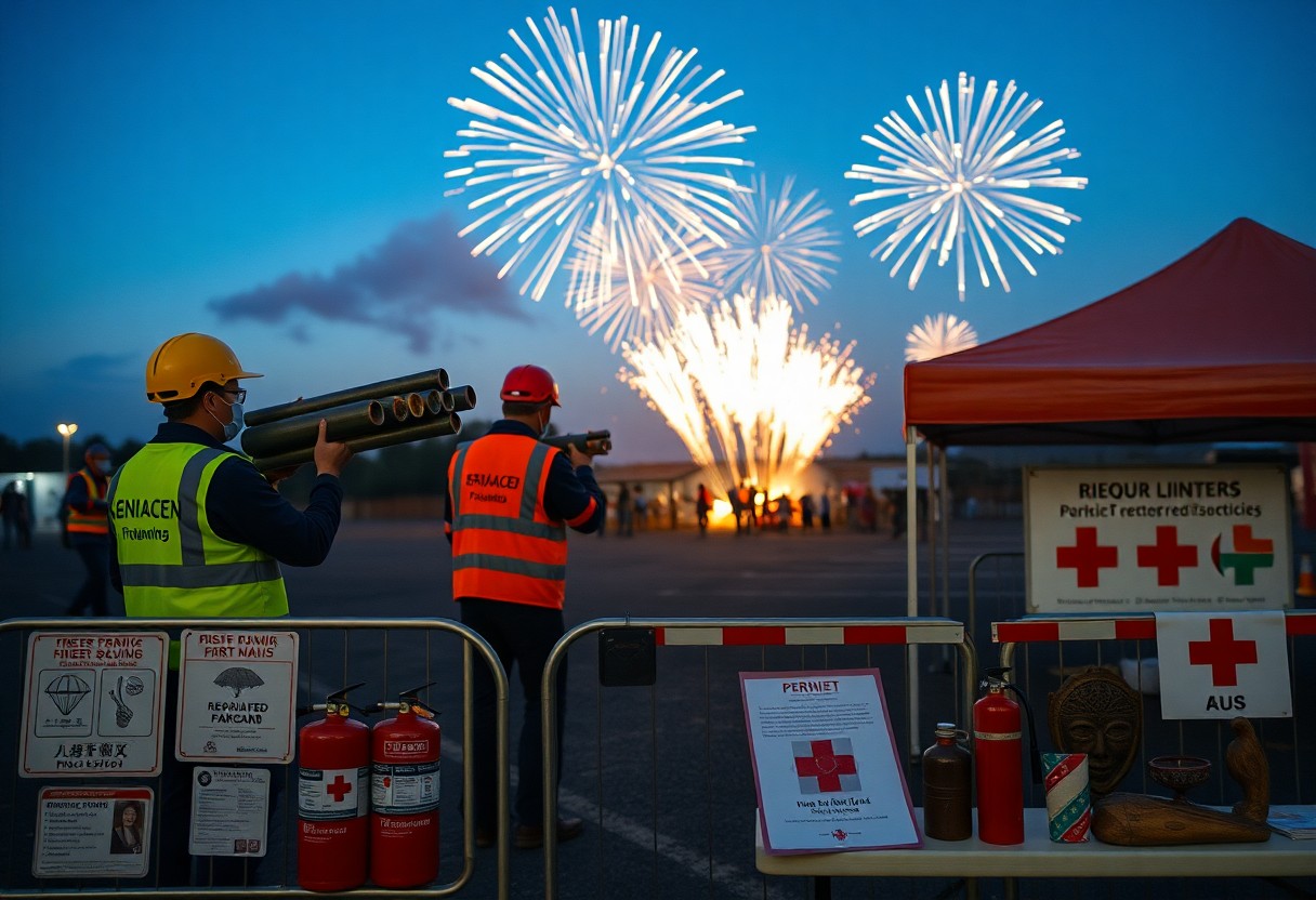 Feux d’artifice et célébrations dans le monde