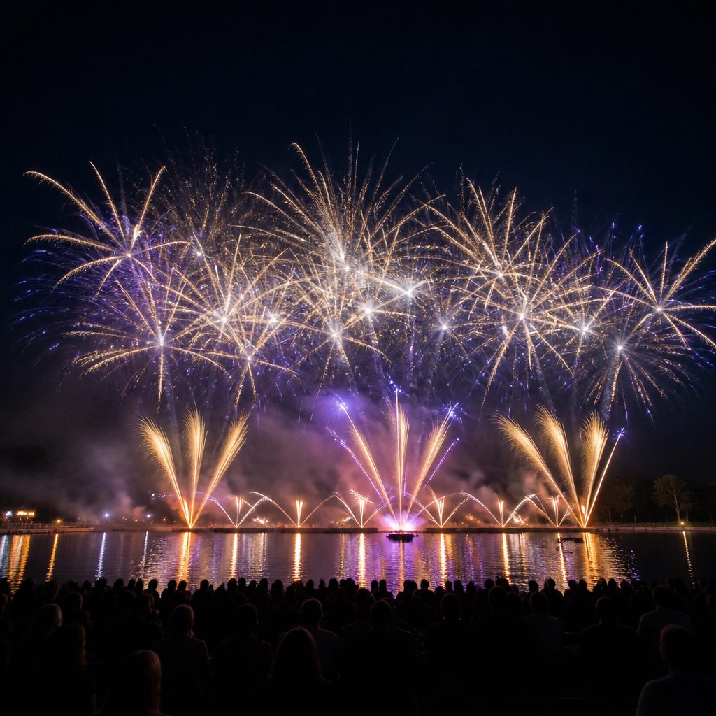 qu est ce qu un spectacle pyromusical et comment est il con u 2 - Qu’est-ce qu’un spectacle pyromusical et comment est-il conçu ? - Pyrotechnie.com – Feux d’artifice et culture pyrotechnique Qu’est-ce qu’un spectacle pyromusical et comment est-il conçu ?