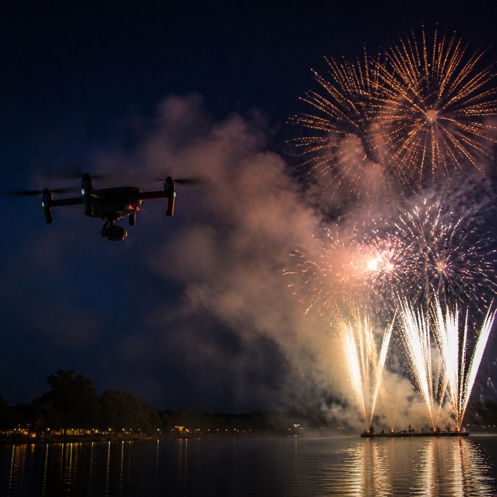 drones et feu d artifice comment viter que la fum e masque les figures a riennes 2 - Drones et feu d’artifice : comment éviter que la fumée masque les figures aériennes ? - Pyrotechnie.com – Feux d’artifice et culture pyrotechnique Drones et feu d’artifice : comment éviter que la fumée masque les figures aériennes ?