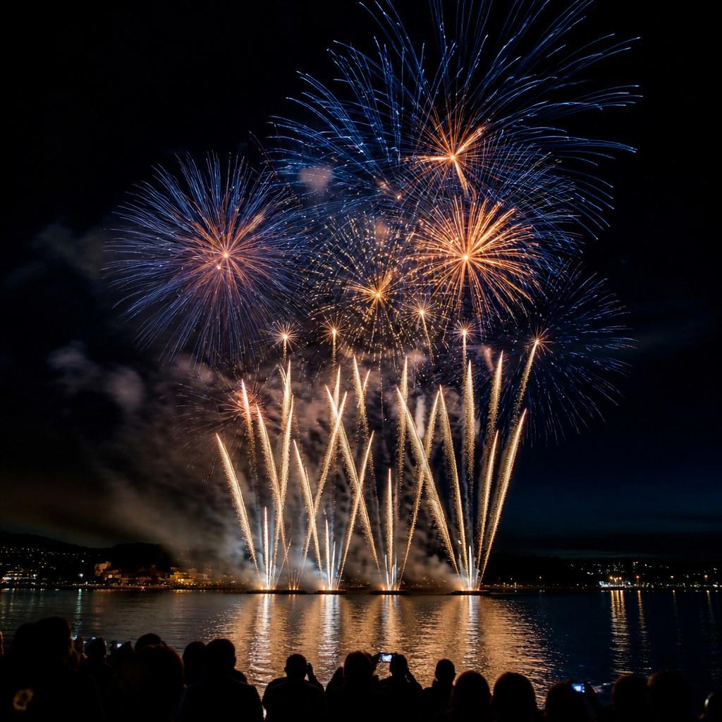 comment lire un spectacle pyrotechnique tableaux transitions et bouquet final 3 - Comment lire un spectacle pyrotechnique : tableaux, transitions et bouquet final - Pyrotechnie.com – Feux d’artifice et culture pyrotechnique Comment lire un spectacle pyrotechnique : tableaux, transitions et bouquet final