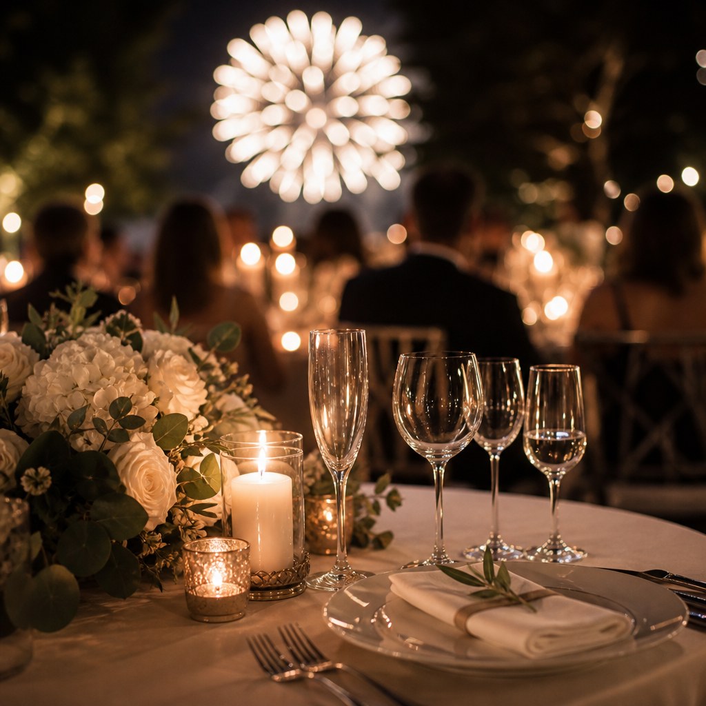 feu d artifice de mariage quel moment l int grer la r ception 2 - Feu d’artifice de mariage : à quel moment l’intégrer à la réception ? - Pyrotechnie.com – Feux d’artifice et culture pyrotechnique Feu d’artifice de mariage : à quel moment l’intégrer à la réception ?